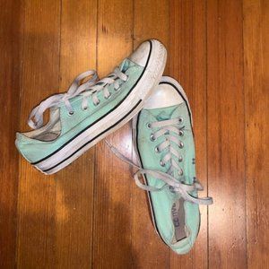 Teal Converse
